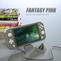 Vista 4 de Switch lite Estación de carga, Base de carga para Nintendo Switch lite con cable de carga USB C - Gris