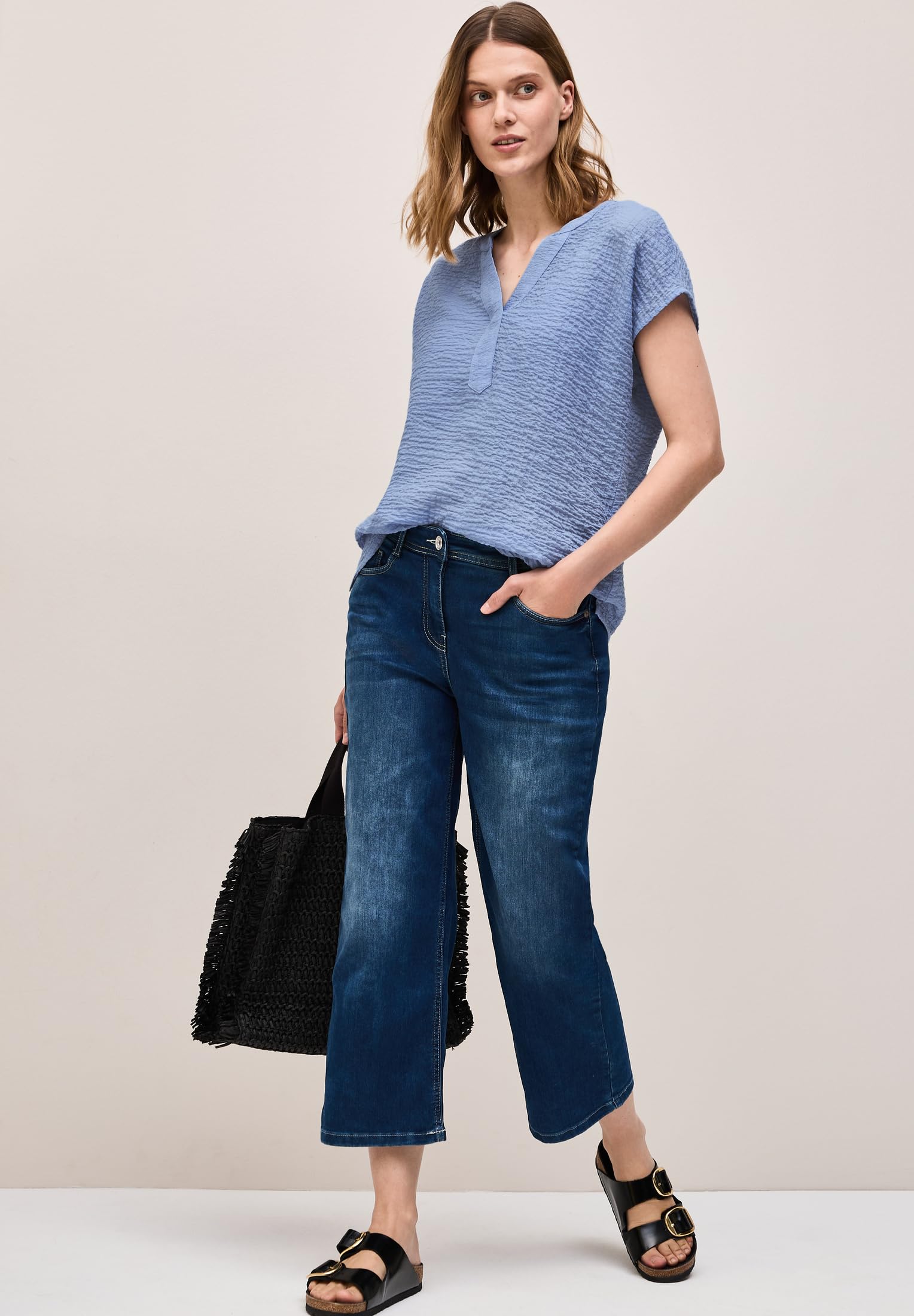 Cecil Strukturbluse