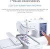 Embroidery Machine with Touch Screen, Sewing and Embroidery in One, 10x23.5cm Embroidery Area, Ideal for Various Applications