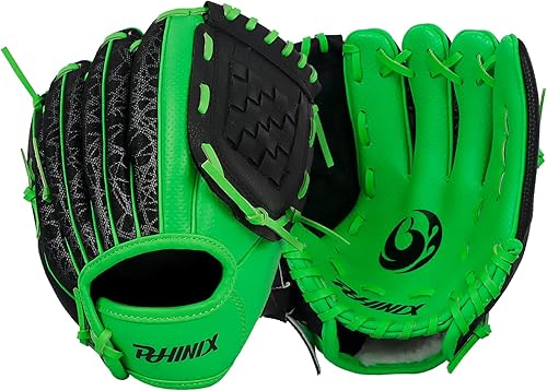 PHINIX Guantes de béisbol para jugar y entrenar de 8 .5 a 9 pulgadas