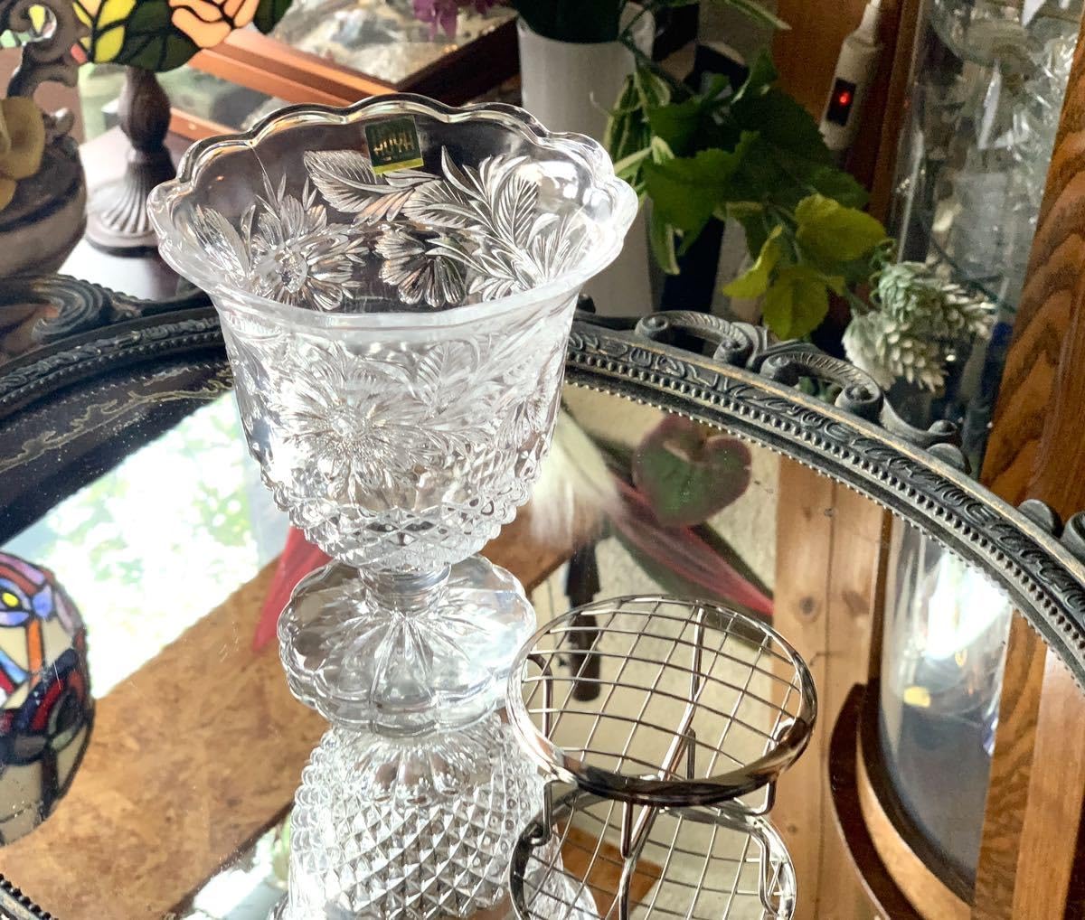 Amazon.co.jp: HOYA ローズボール 花瓶 フラワーベース 金網付き