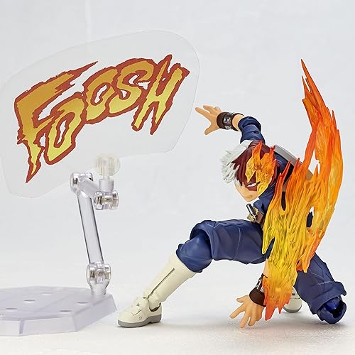 Miniatura 11 de Kaiyodo Increíble Yamaguchi Revoltech No. 026 My Hero Academia Shoto Todoroki