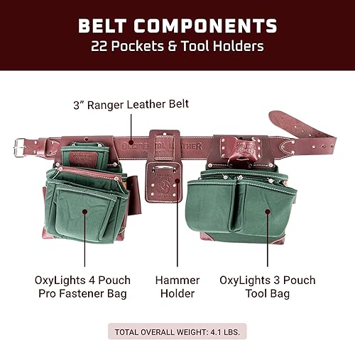 Miniatura 3 de Occidental Leather OxyLight Cinturón de herramientas