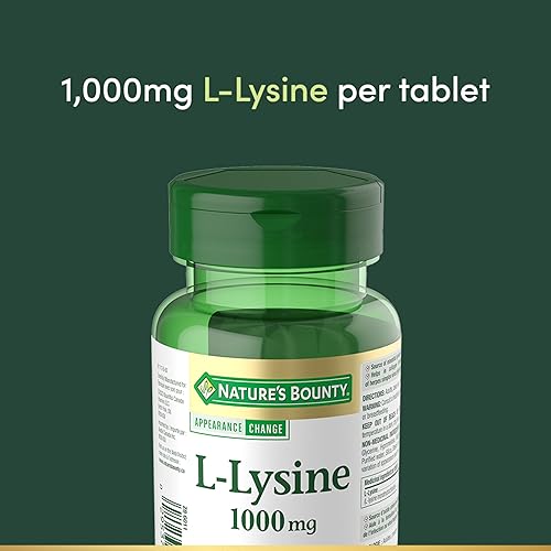 Miniatura 7 de Nature's Bounty L-Lisina - 1000 mg - 60 Tabletas