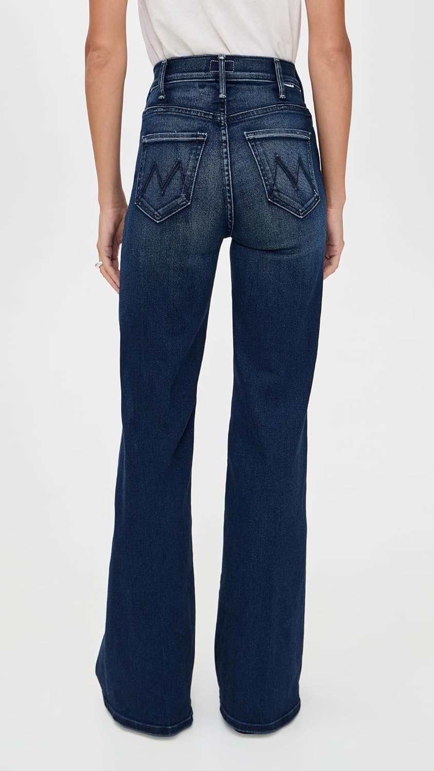 MOTHER Women's The Hustler Roller Sneak Jeans - Image 3