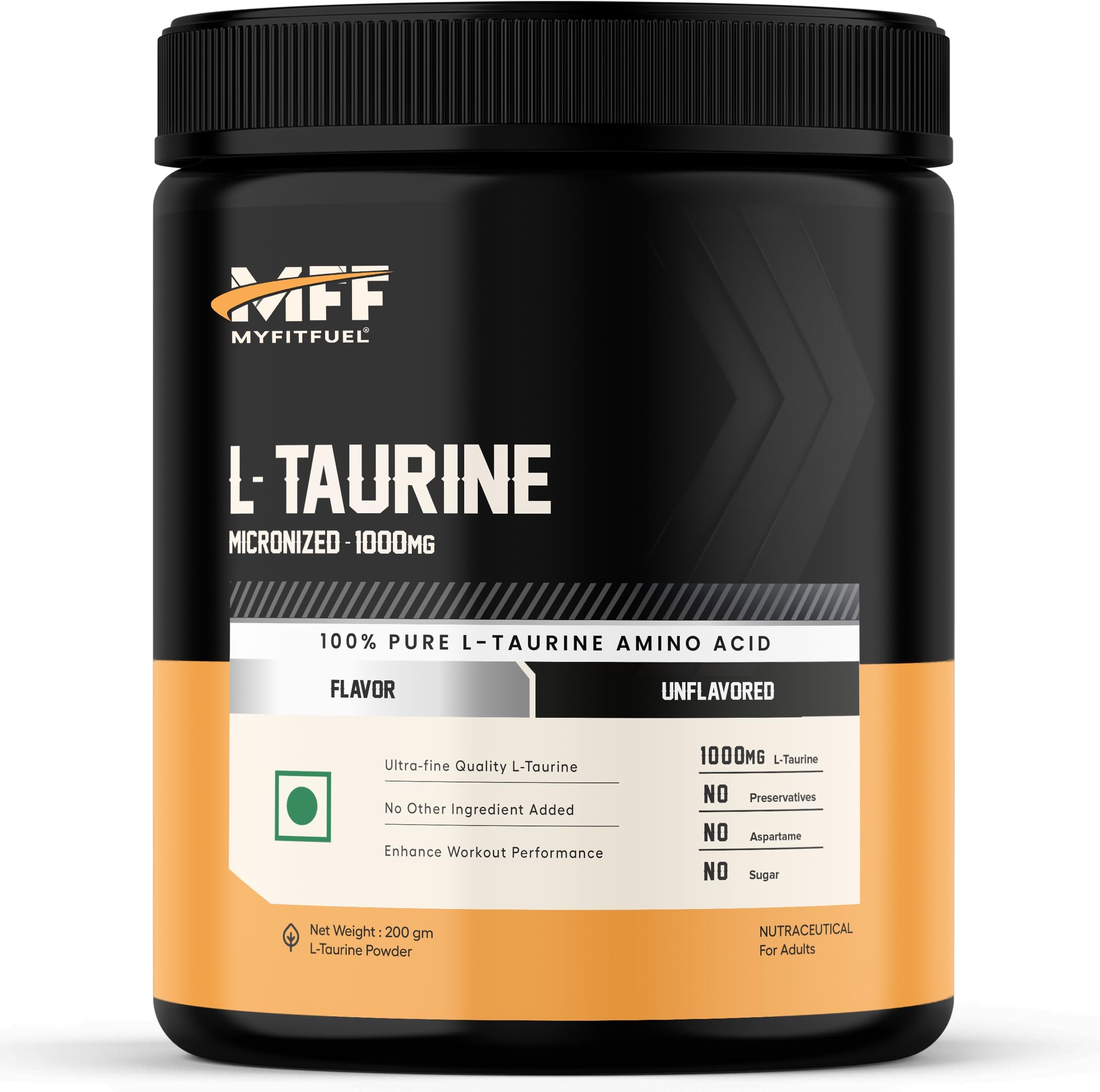 L-Taurine (200 gm) Unflavoured