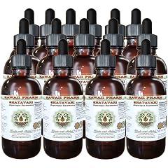 Hawaii Pharm Shatavari Alcohol-Free Liquid Extract Shatavari Asparagus Racemosus Root Glycerite Natural Herbal Supplement USA 15x4 fl oz