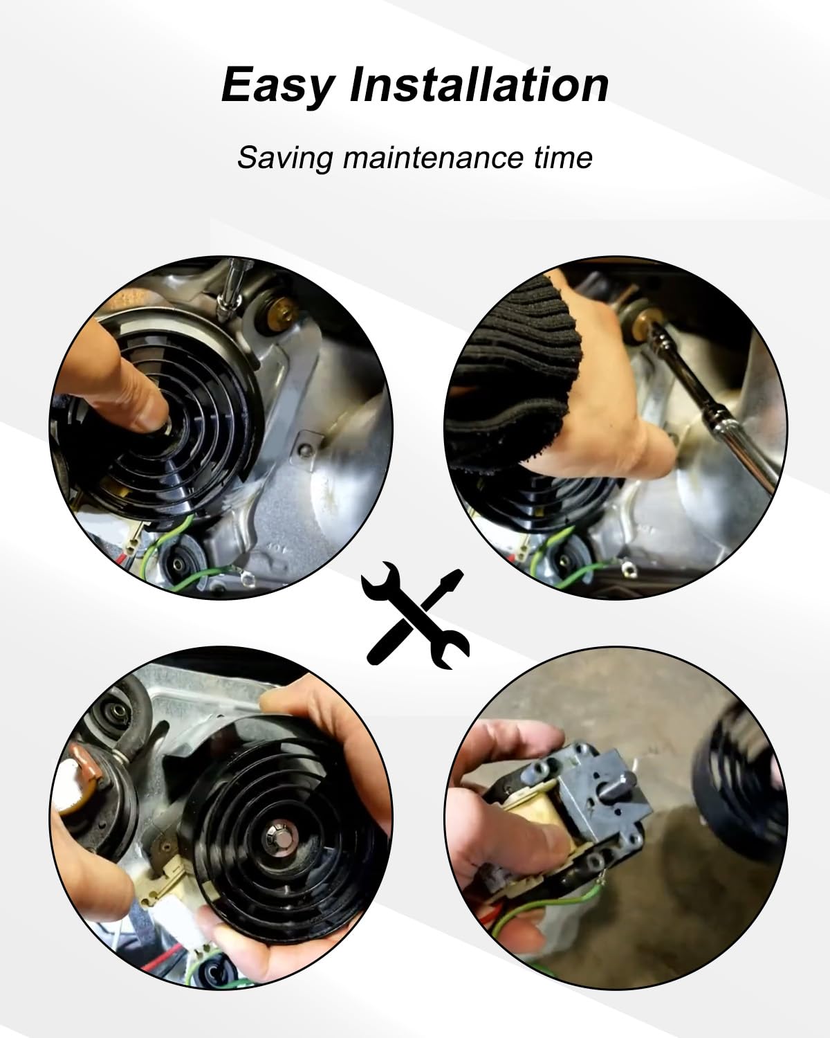 Draft Inducer Blower Motor Fit for Carrier Bryant Payne Furnace, Replace HC21ZE116 HC21ZE118 HC21ZE118B HC21ZE118-B J238-150-15315