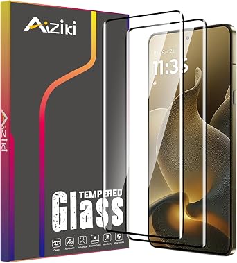 2-Pack Tempered Glass for Motorola Signature Screen Protector, 3D Full Coverage [Case Friendly & Ultra Resistant], Scratch-Proof Bubble Free Film for Moto Signature, Easy Installation