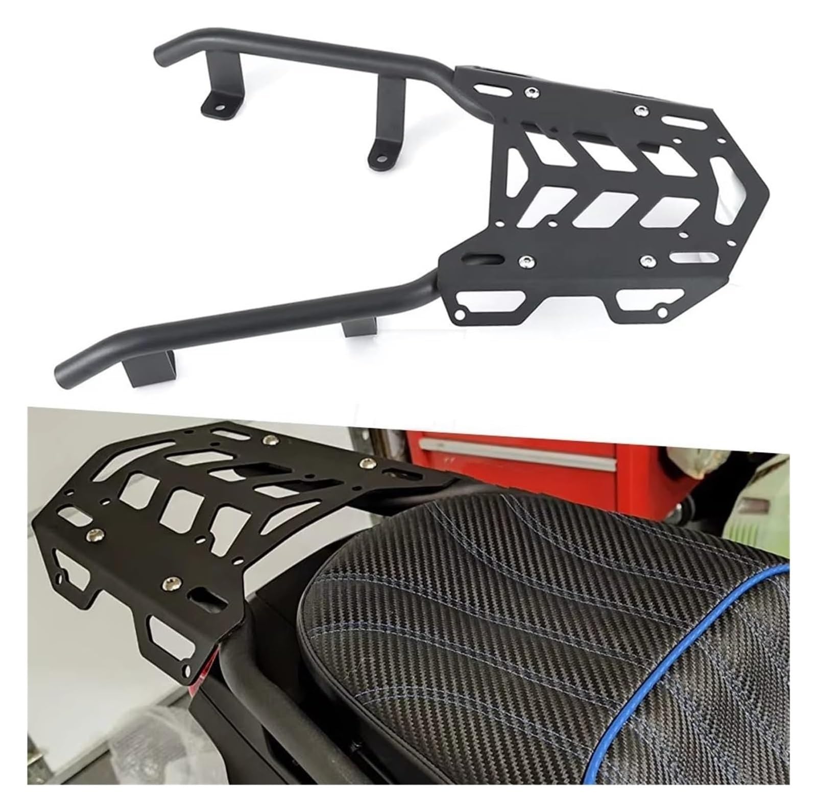 Motorra Gepäckträger hinten Für ADV 150 Für ADV150 2019-2023 Gepäck Träger Abdeckung Motorrad Heck