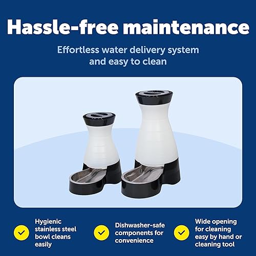 Miniatura 6 de PetSafe Healthy Pet Water Station - Large, 320 oz Capacity - Gravity Pet Water Fountain, Automatic Cat Water Fountain or Dog Water Fountain - Water