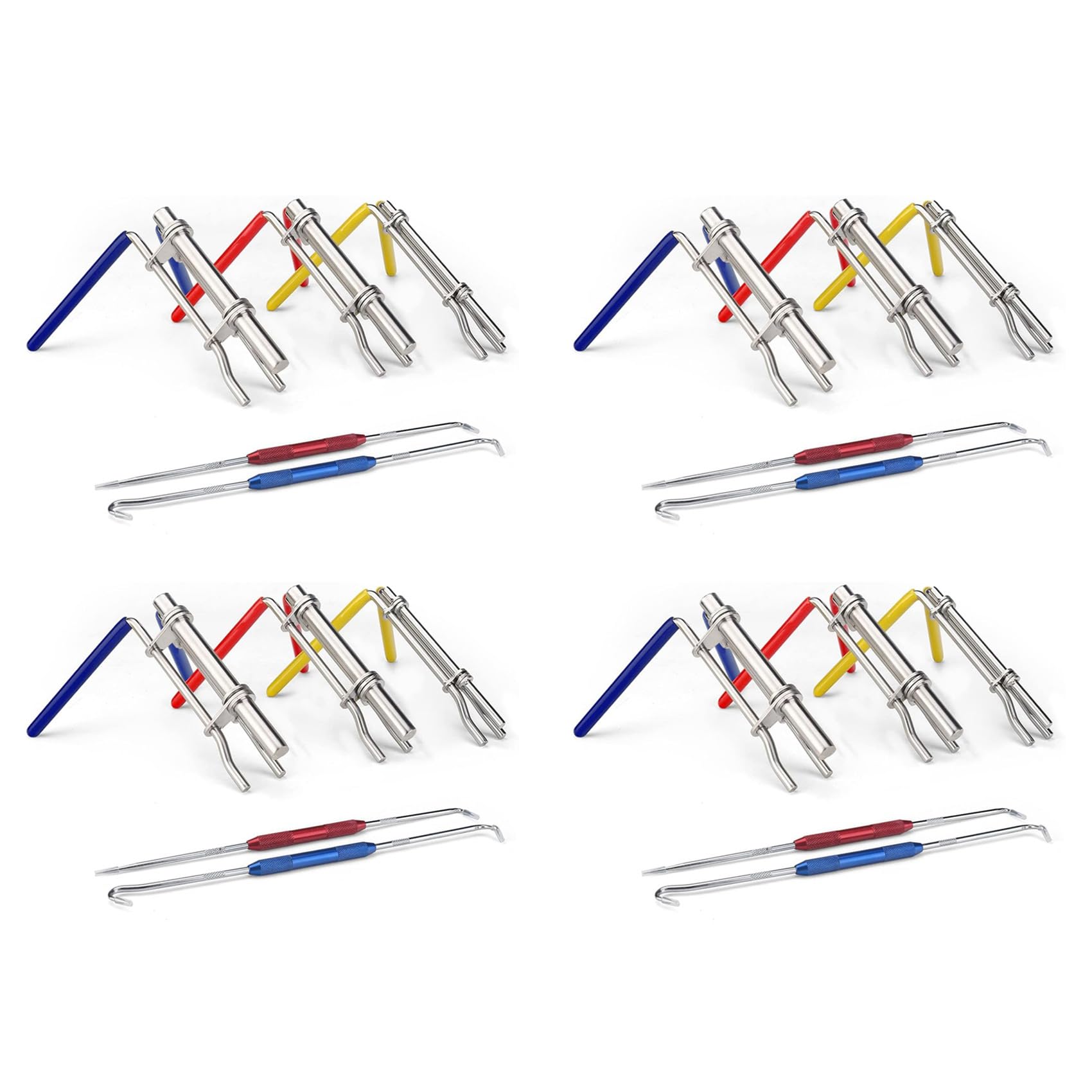 Jnchdghwa As Shown 20X Hydraulic Cylinder Rod Seal Installation Tool Kit,Hydraulic Cylinder Rebuild Repair Gland Seal Tool