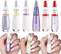 Kit Esmaltes Impala Tons de Branco + Verniz Extra Brilho + Base Seda + Óleo Secante (Kit Completo)