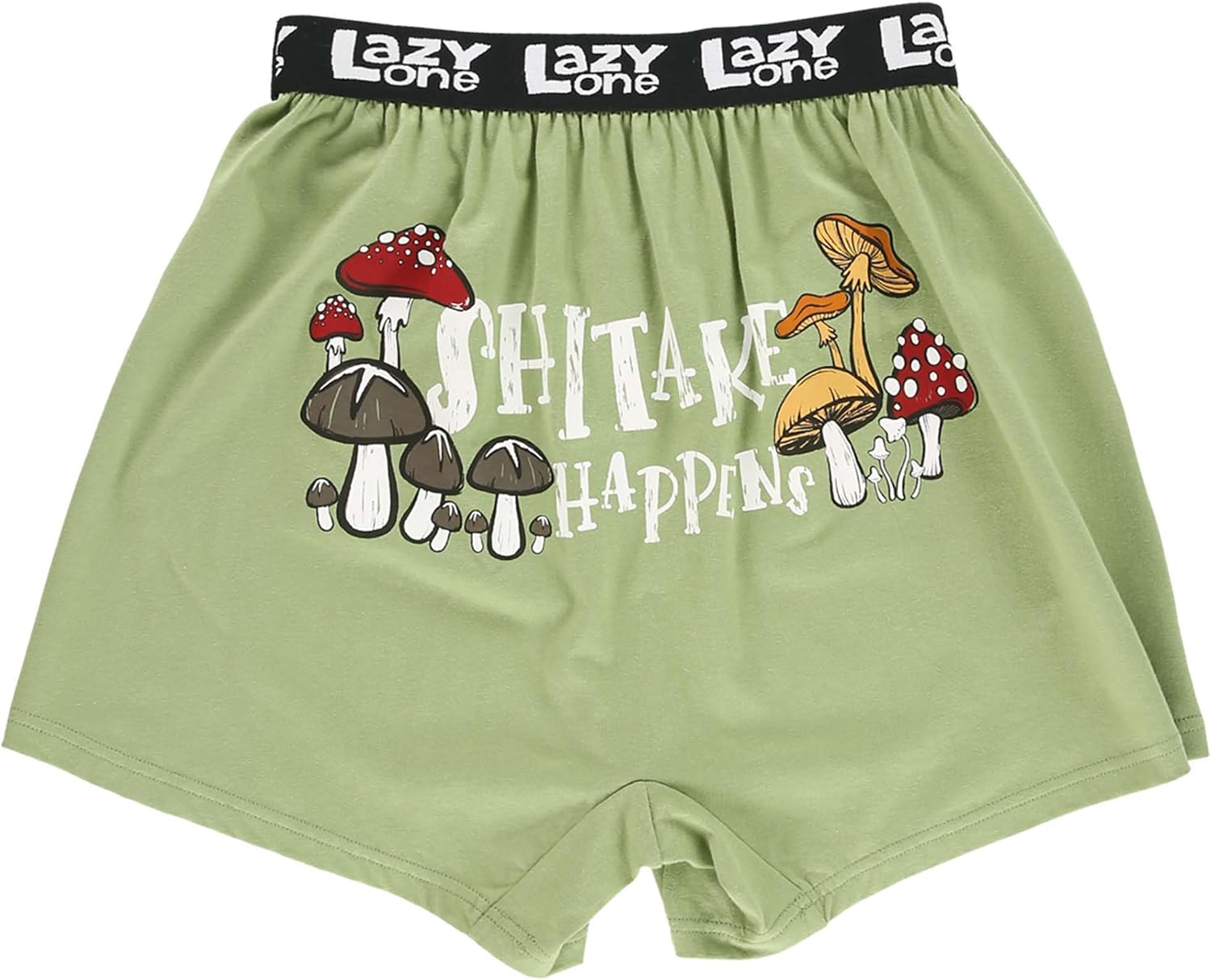 Lazy One Funny Animal Boxers, Humorous Underwear, Novelty Boxer Shorts, Gag Gifts for Men