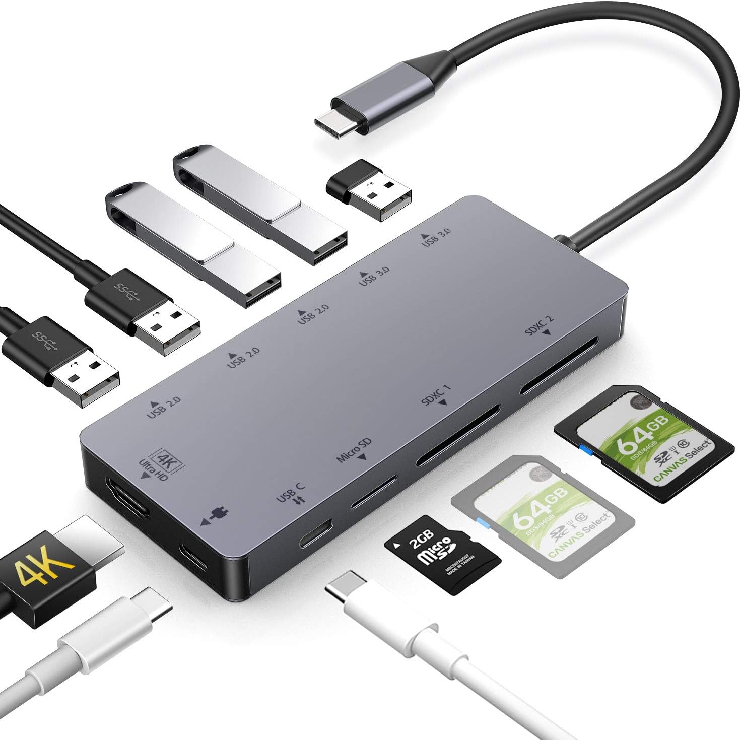 adattatore usb c hub adattatore per lenovo yoga