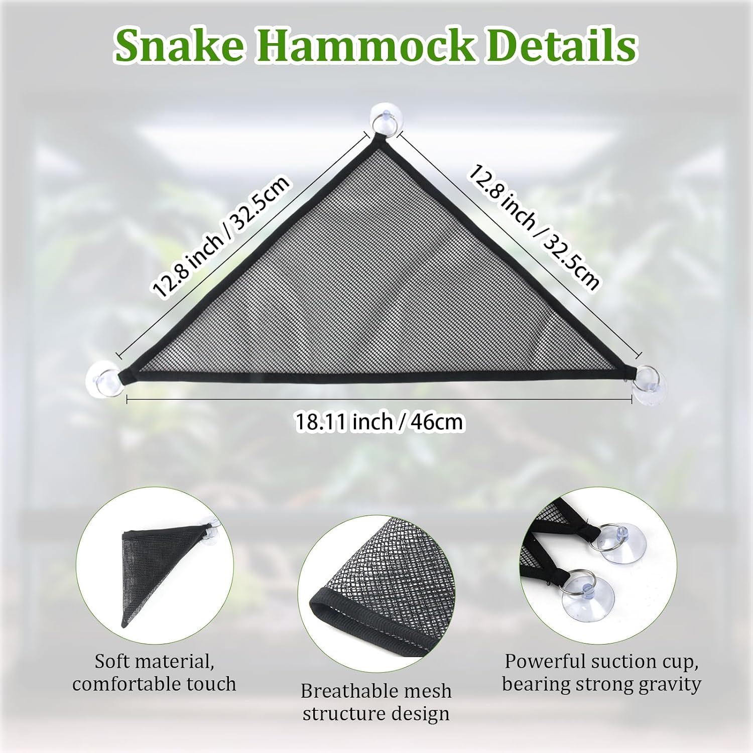 Snake Enrichment Toys & Reptile Hammock, Snake Ball Toys with Hanging Chain, Climbing Rings for Exercise, Enriched Snake Habitats are Ideal for Ball Pythons, Corn Snakes, Lizards (Pink)