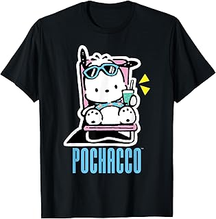 Pochacco Dog Summer Holiday Drink T-Shirt