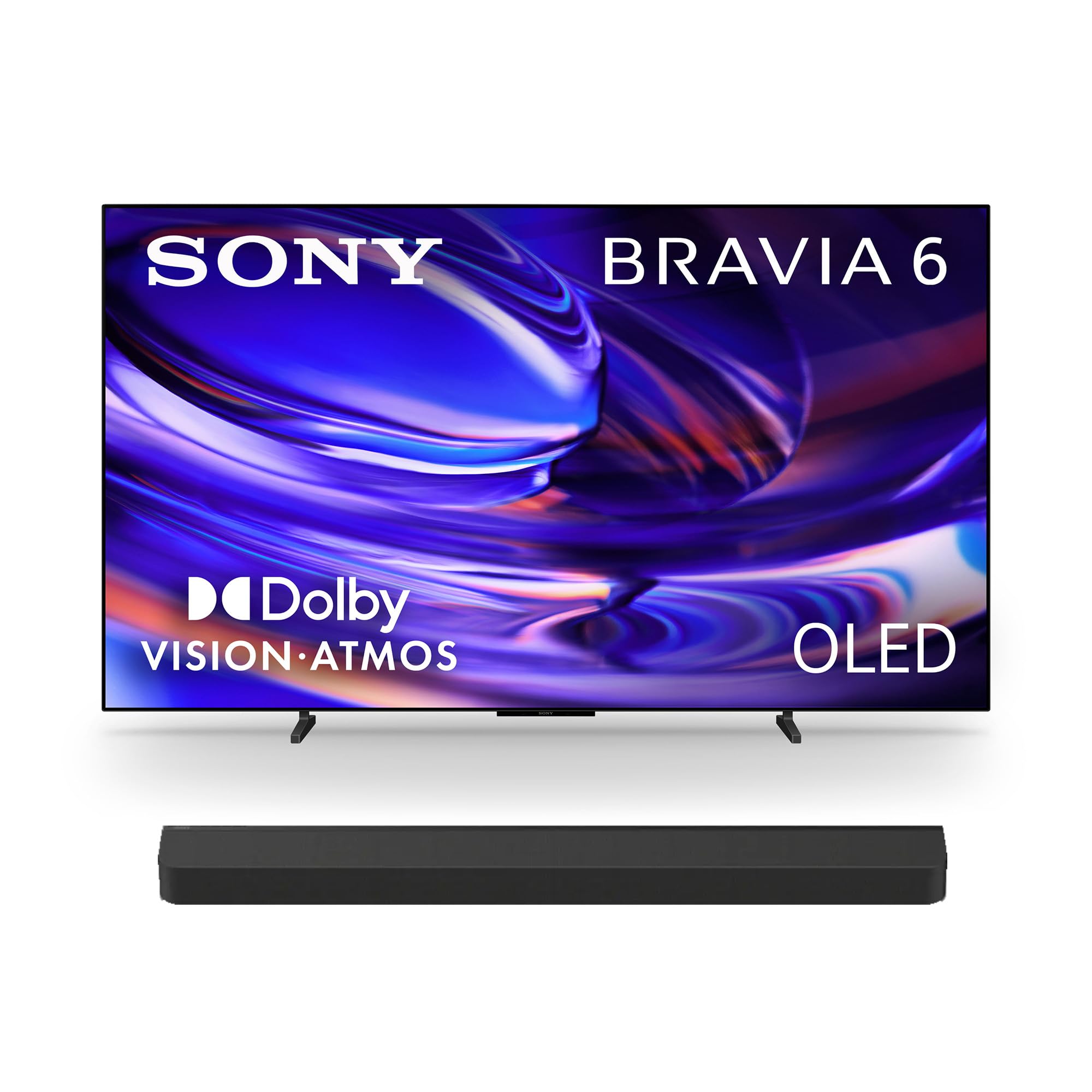 Sony 65 Inch BRAVIA 6 OLED TV and BRAVIA Theater Bar 8 Soundbar Bundle