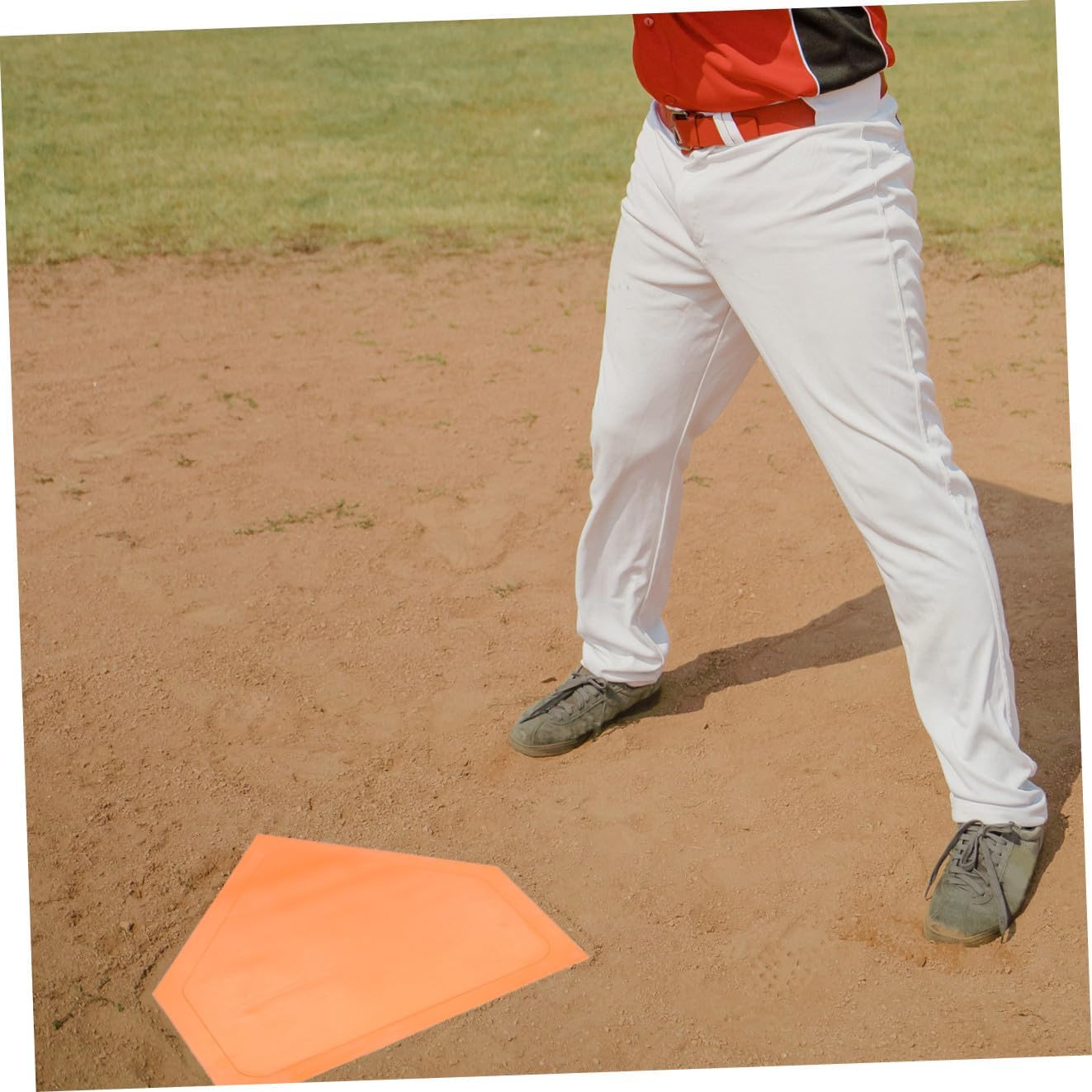 1set Non- Rubber Baseball and Softball Bases Pitcher Plate for Indoor and Outdoor Training for Schools Camps and Backyard Practice