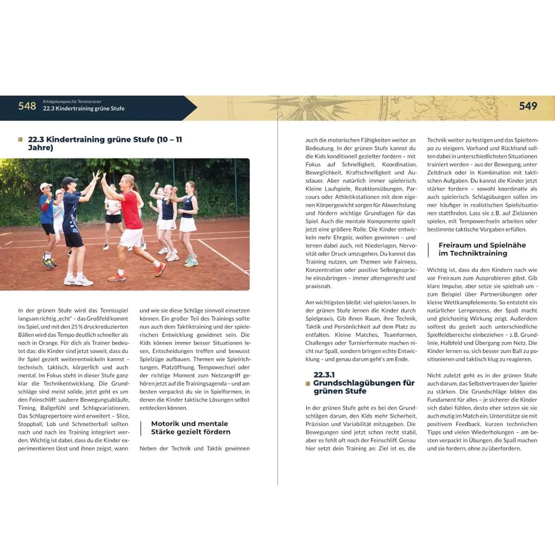 Erfolgskompass für Tennistrainer - Zielsicheres Vereinstraining in Theorie & Praxis - Tennisbuch von Martin Kares