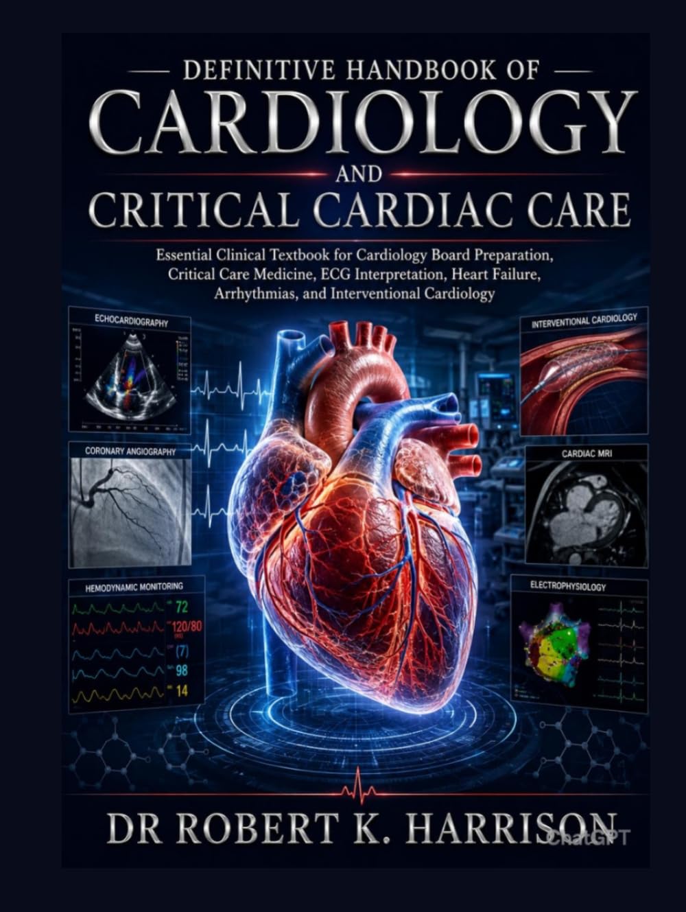 Definitive Handbook of Cardiology and Critical Cardiac Care: Essential Clinical Textbook for Cardiology Board Preparation, Critical Care Medicine, ECG ... Arrhythmias, and Interventional Cardiology