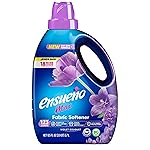 Ensueo Max Liquid Fabric Softener - Violet Bouquet Scent - 125 fl oz - Color-Safe Fabric Softener Liquid - Softens 123 Loads - Reduces Wrinkles & Static