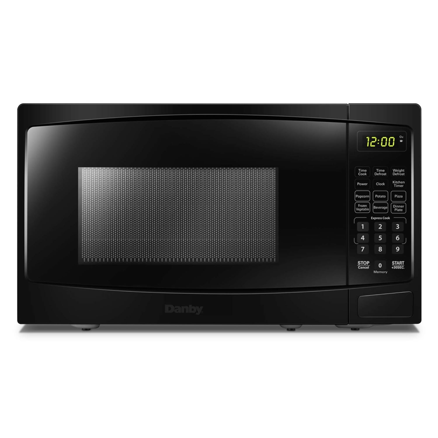 Danby DBMW0720BBB 700 Watts 0 7 Cu Ft Countertop Microwave with Push Button Door 10 Power Levels 6