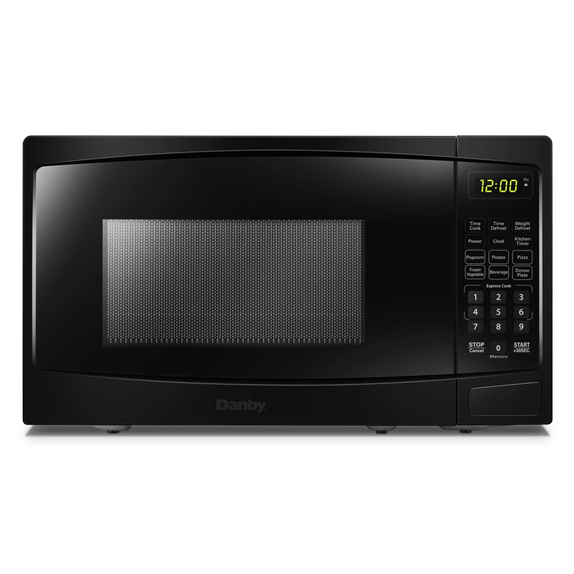 Danby DBMW0720BBB 700 Watts 0 7 Cu Ft Countertop Microwave with Push Button Door 10 Power Levels 6