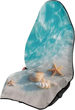 Beach Car Seat Towel Cover After Gym Tropical Car Seat Cover Protector Front Seats Washable Athletic Running Towel Universal Fits SUV Vehicle Sedan Truck