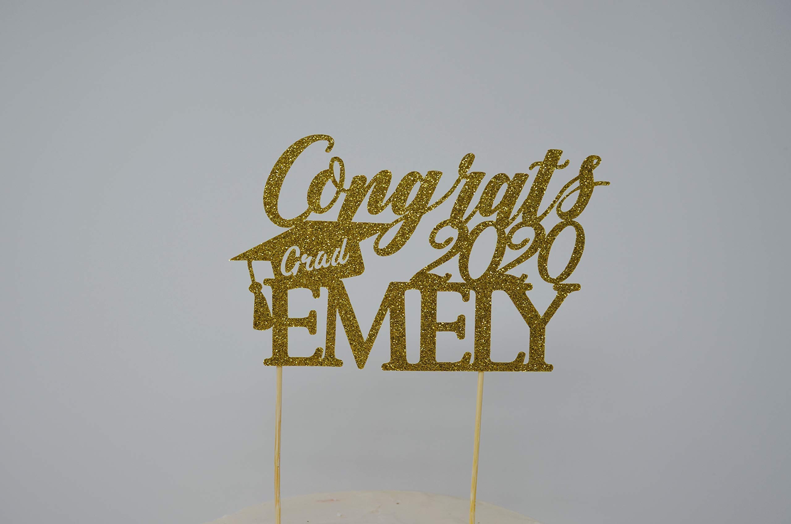 Buy Graduation party decorations 2022, Graduation Cake Topper