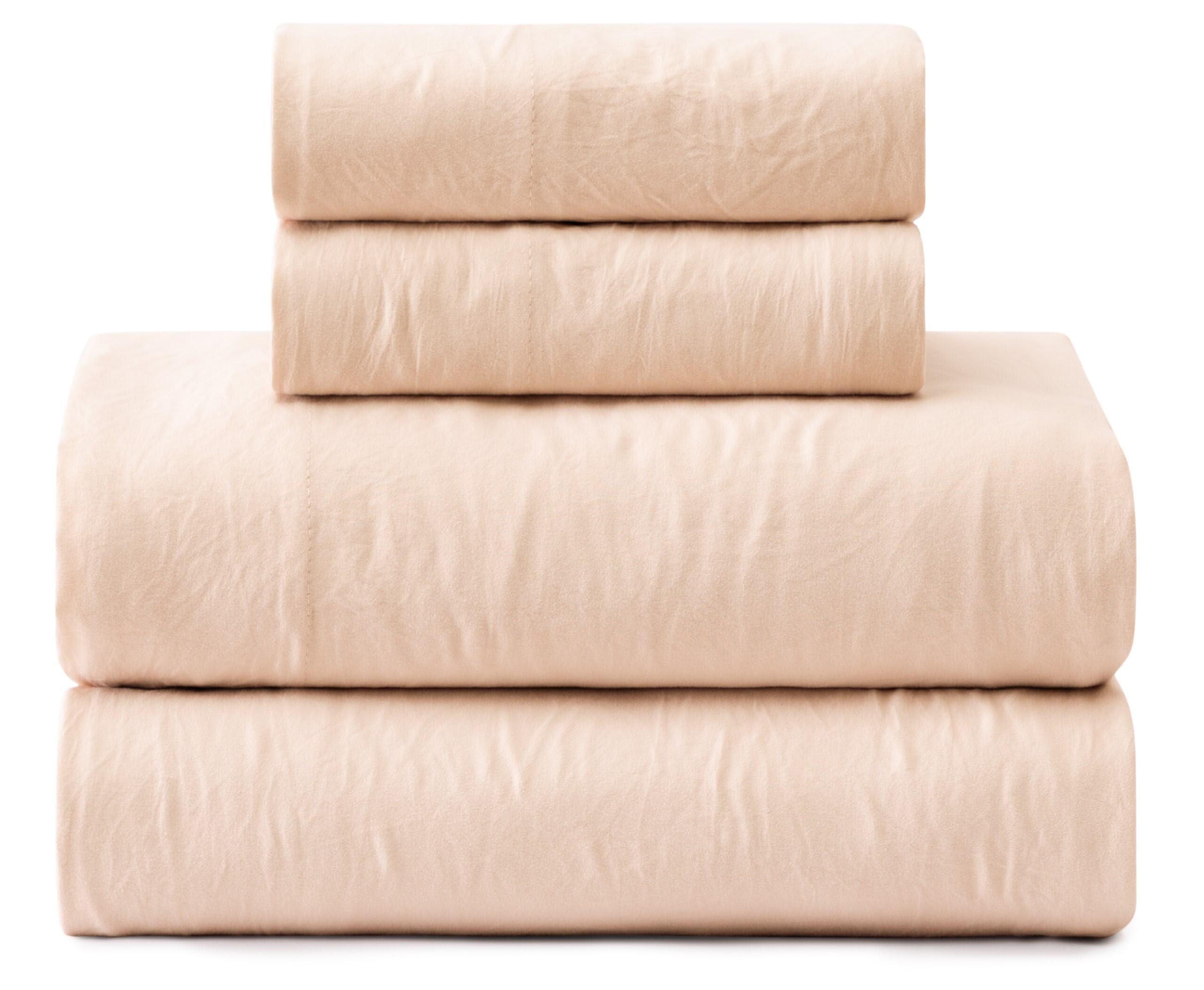 【新品・未使用】UGG クイーンサイズ シーツセット　100% コットン Amazon.co.jp: UGG Devon クイーンシーツセット、ラグジュアリーシーツ