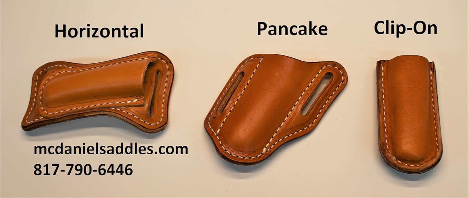 Folding Hunter Leather Knife Sheath