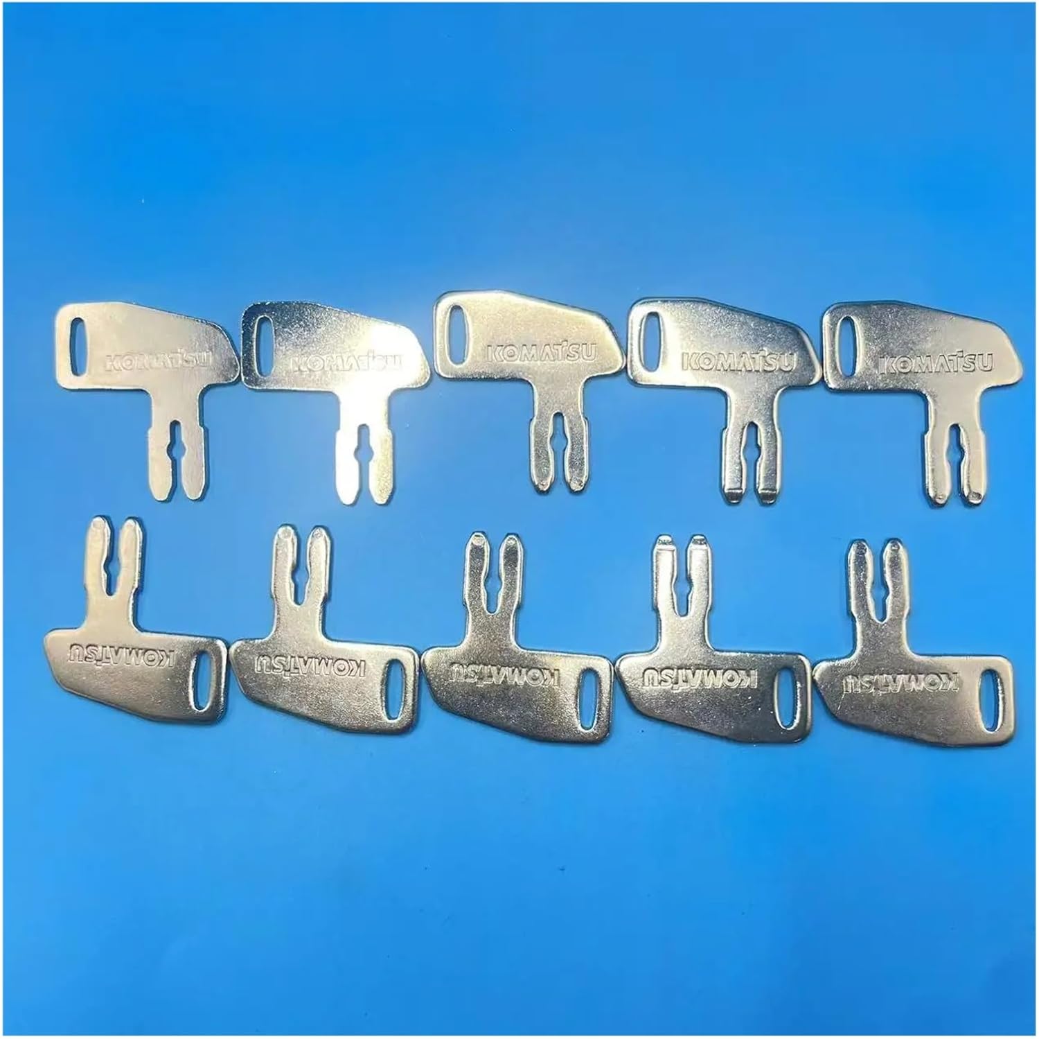 1/5/10 K2C166 Keys Battery Isolator Disconnect Key Set Fits for Komatsu Construction Equipment(10PCS)