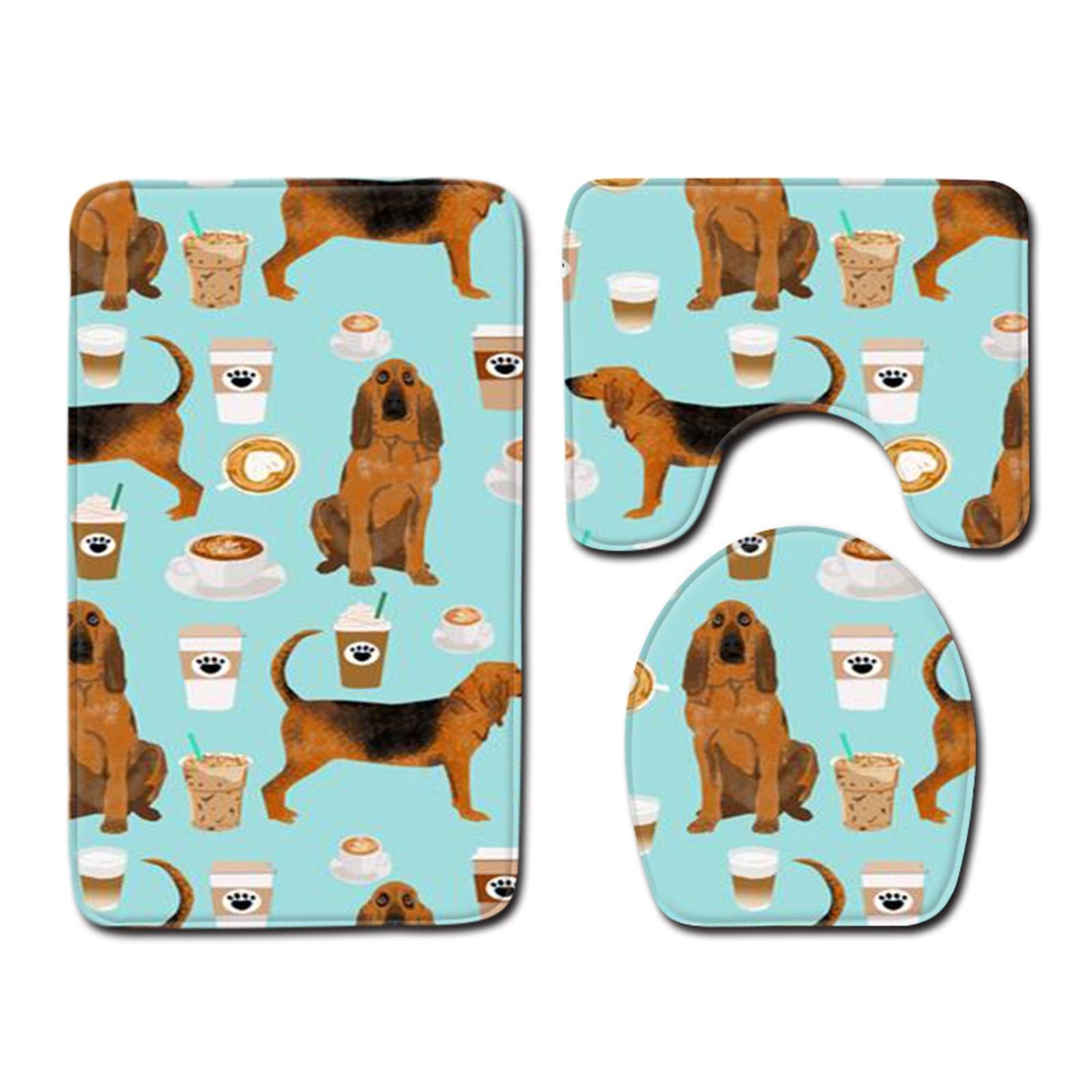 Juego de alfombrillas de baño para baño, alfombra de baño, alfombra de juego para máquina de juego, antideslizante, juego de alfombrillas de baño de forro polar coral para ducha, inodoro, alfombras