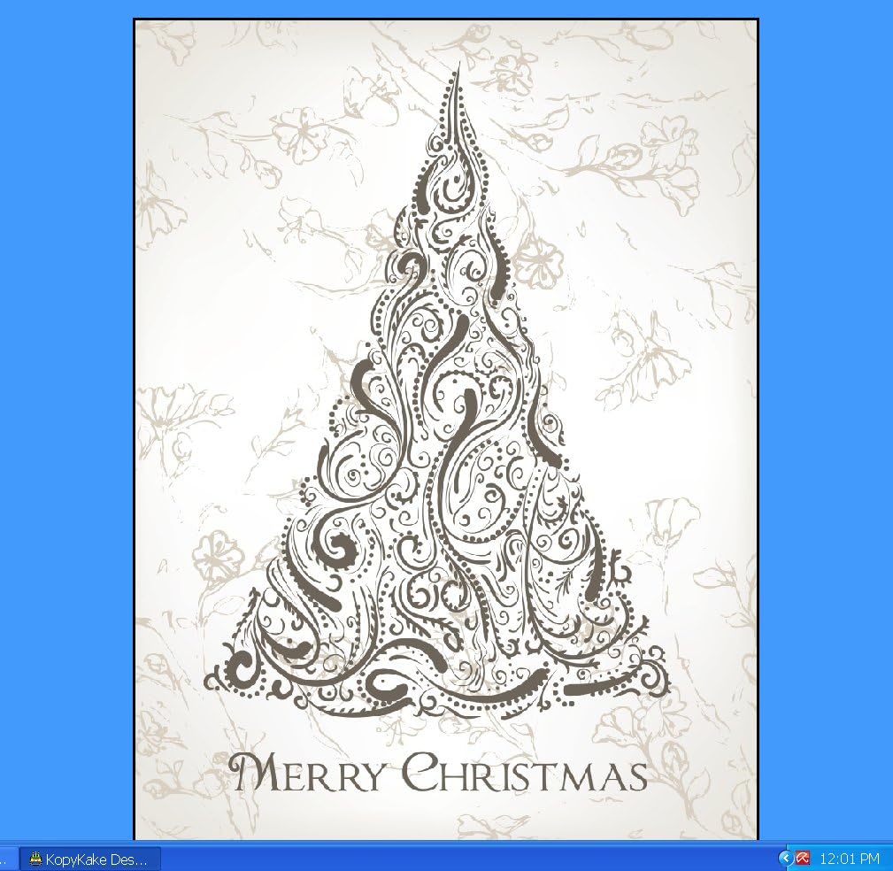 CHRISTMAS HOLIDAY edible IMAGE CAKE TOPPER DECORATION party personalized snowflakes santa holiday gift winter