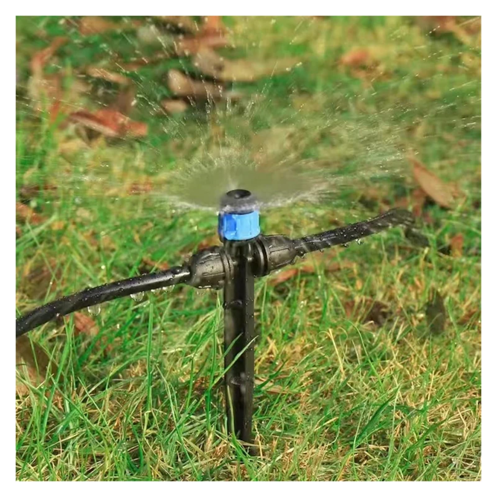 Kit di irrigazione a goccia con irrigatore a spillo, sistema di irrigazione automatico delle piante for il giardino della serra, set di attrezzature for l'irrigazione fai-da-te(30m)