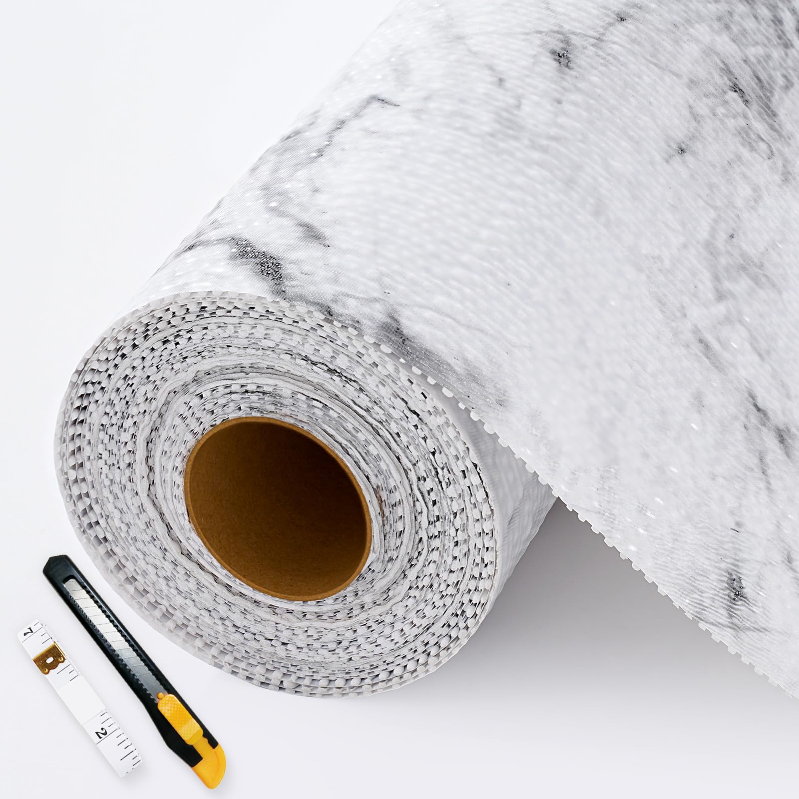 Shelf Liners for Kitchen Cabinets Non-Adhesive Non-Slip 12in x 20FT