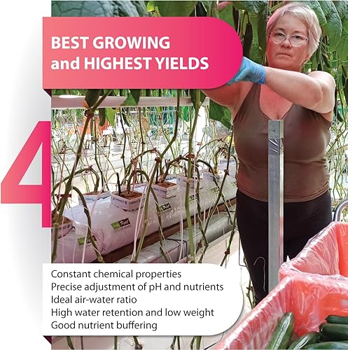 Miniatura 5 de Tierra para macetas para interiores y exteriores. Medios de cultivo de turba de calidad profesional de invernadero. Protege contra el exceso y el