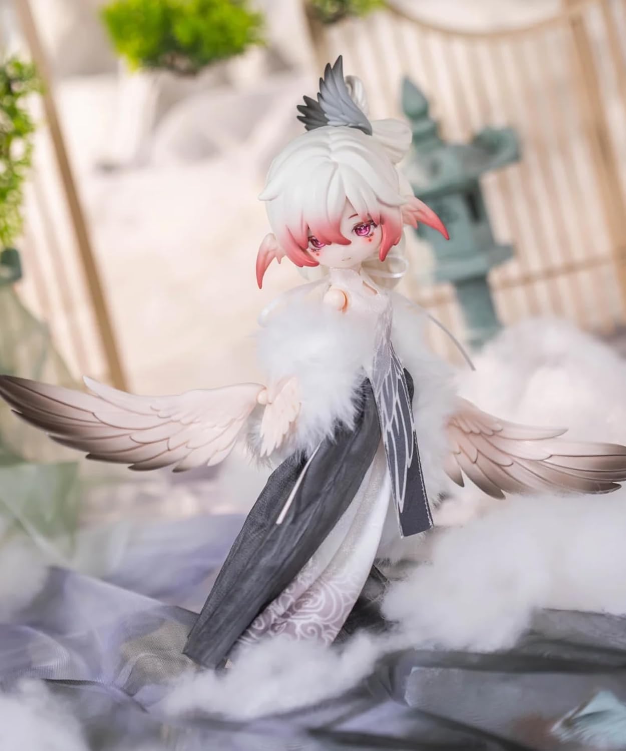 CALEMBOU BJD Blind Box, Cute Luluya Cloud Feather Pavilion Series Ball Jointed Doll Blind Box, 8 Inches Dress up Doll with Joints, Collectable Action Figure for Birthday Gifts