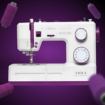 VIOLA Prêt-à-Porter Sewing Machine (Exclusive Edition) Sewing Machine with 34 Sewing Programmes Servo Motor Sewing Machines for Thick Fabrics Jeans Sewing Automatic Threader
