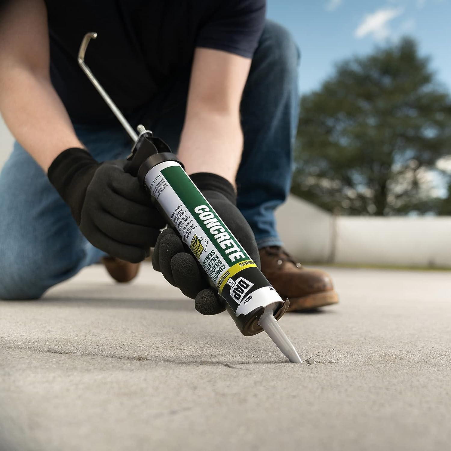 DAPConcrete Watertight Filler and Sealent 10.1 Ounce Gray | Pack of 2