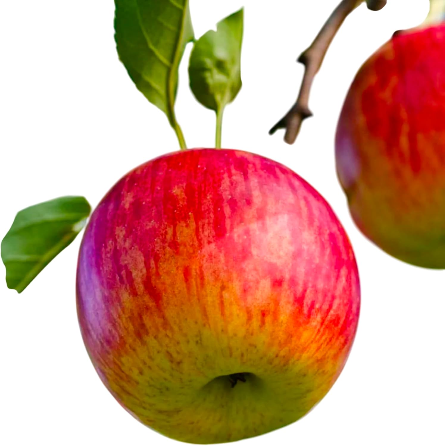 Fuji Apple Tree – Live Semi-Dwarf Fruit Tree, Sweet Crisp Apples, Cold-Hardy Variety for Home Orchards & Edible Landscaping (5 Gallon/Potted/Single Plant)