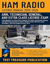 Ham Radio License Manual 2025-2026: From Beginner to Extra Class: Conquer FCC Rules, Electronics Theory, and Operating Procedures with In-Depth ... Strategies, and Full-Length Practice Tests