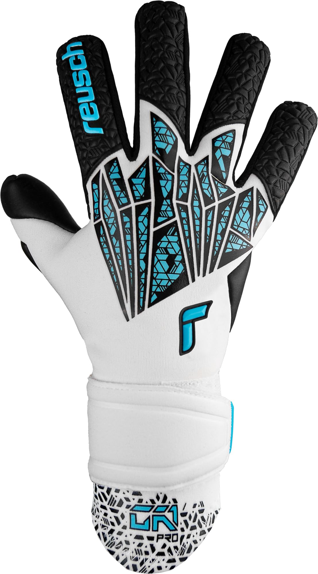 Reusch Torwarthandschuhe Erwachsene | starker Grip & perfekte Passform | Stabilisierung des Handgelenks, für Training & Spiel, geeignet für Kunstrasen & Naturrasen, Größe 7-11, GK1 Pro