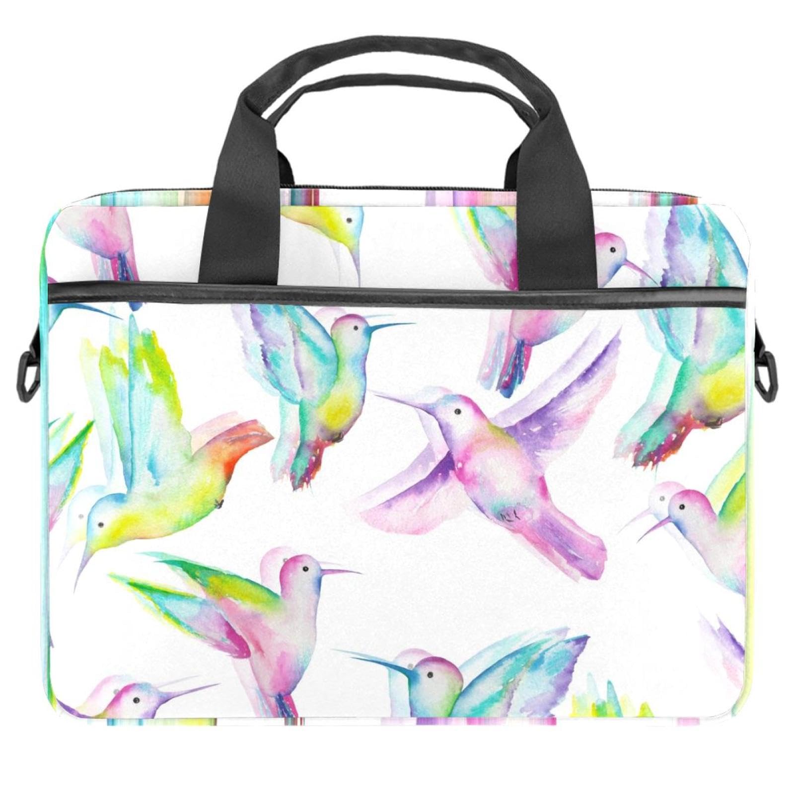 Housse ordinateur portable 13 pouces multicolore avec sac bandoulière - 8