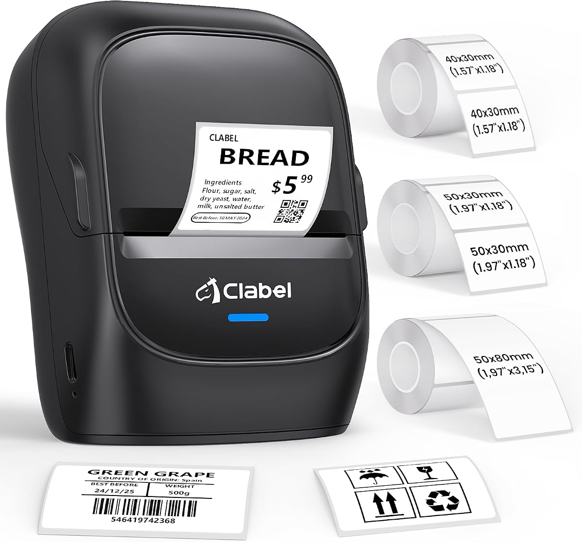 CLABEL 221B 2 Bluetooth Thermal Label Printer