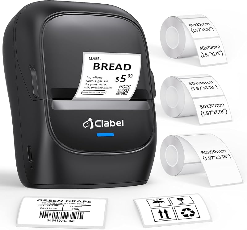 CLABEL 221B Etichettatrice termica Bluetooth
