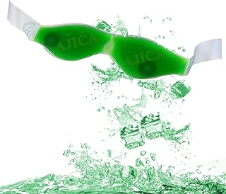 AJICA Aloe Vera Cool Gel Eye Mask Summer Ice Cooling Sleeping Mask for Eye Patches Remove Dark Circles Fatigue Cool Eyes P Price In India