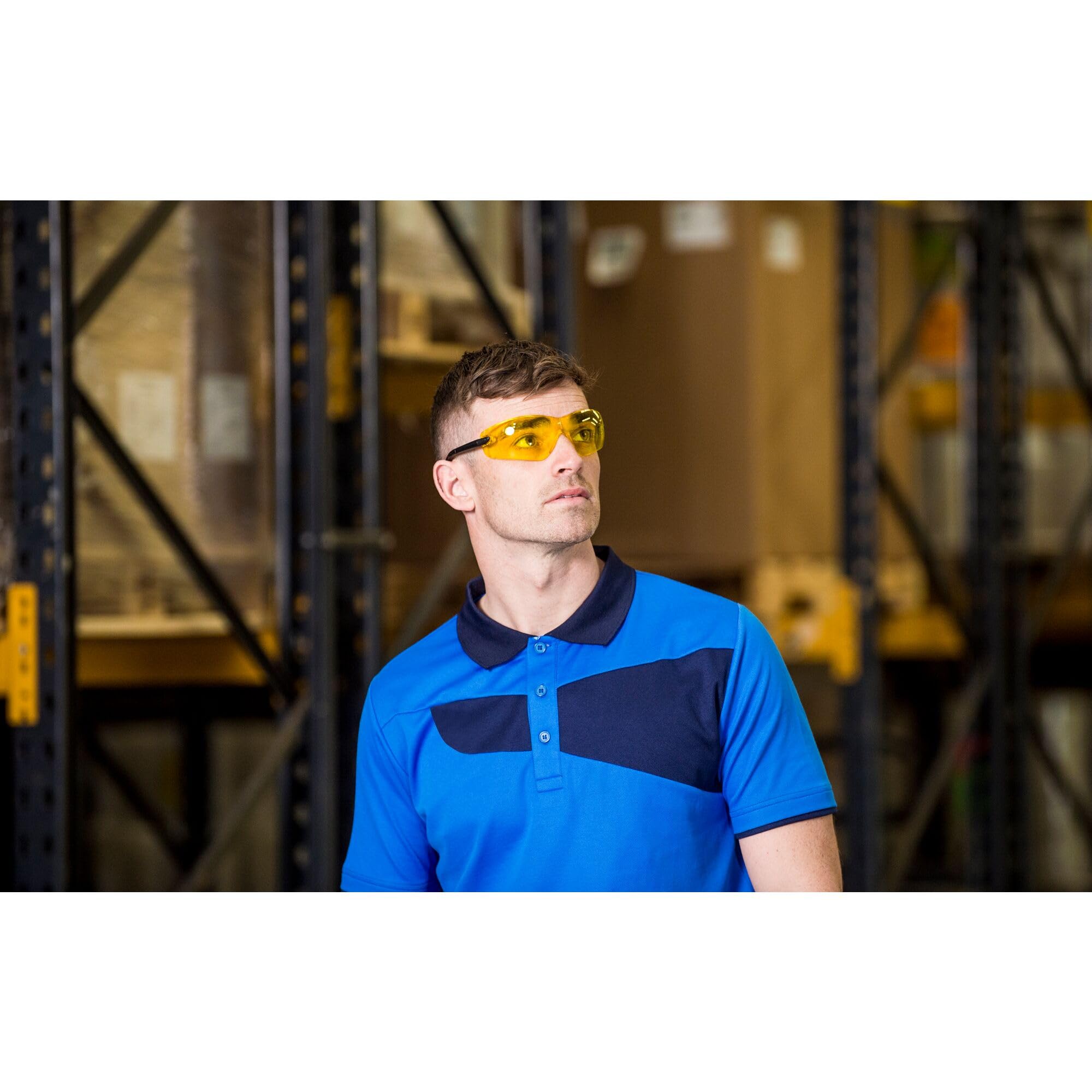 Portwest profil okulary ochronne ochronne EN166 bezpieczeństwo odzież robocza PW34