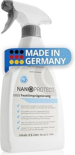 Nanoprotect Textilimprägnierung | High-Tech Imprägnierung und Spray für Textilien | Stark wasserabweisend mit Abperleffekt...
